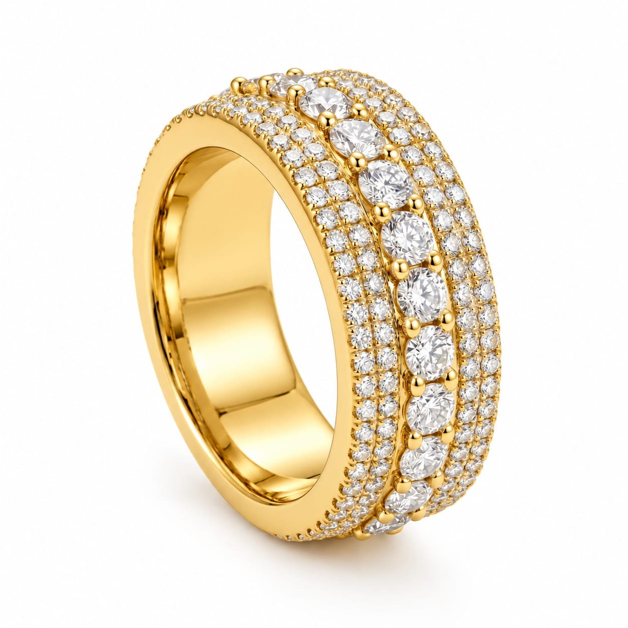 Emperor Ring in 18K Yellow Gold