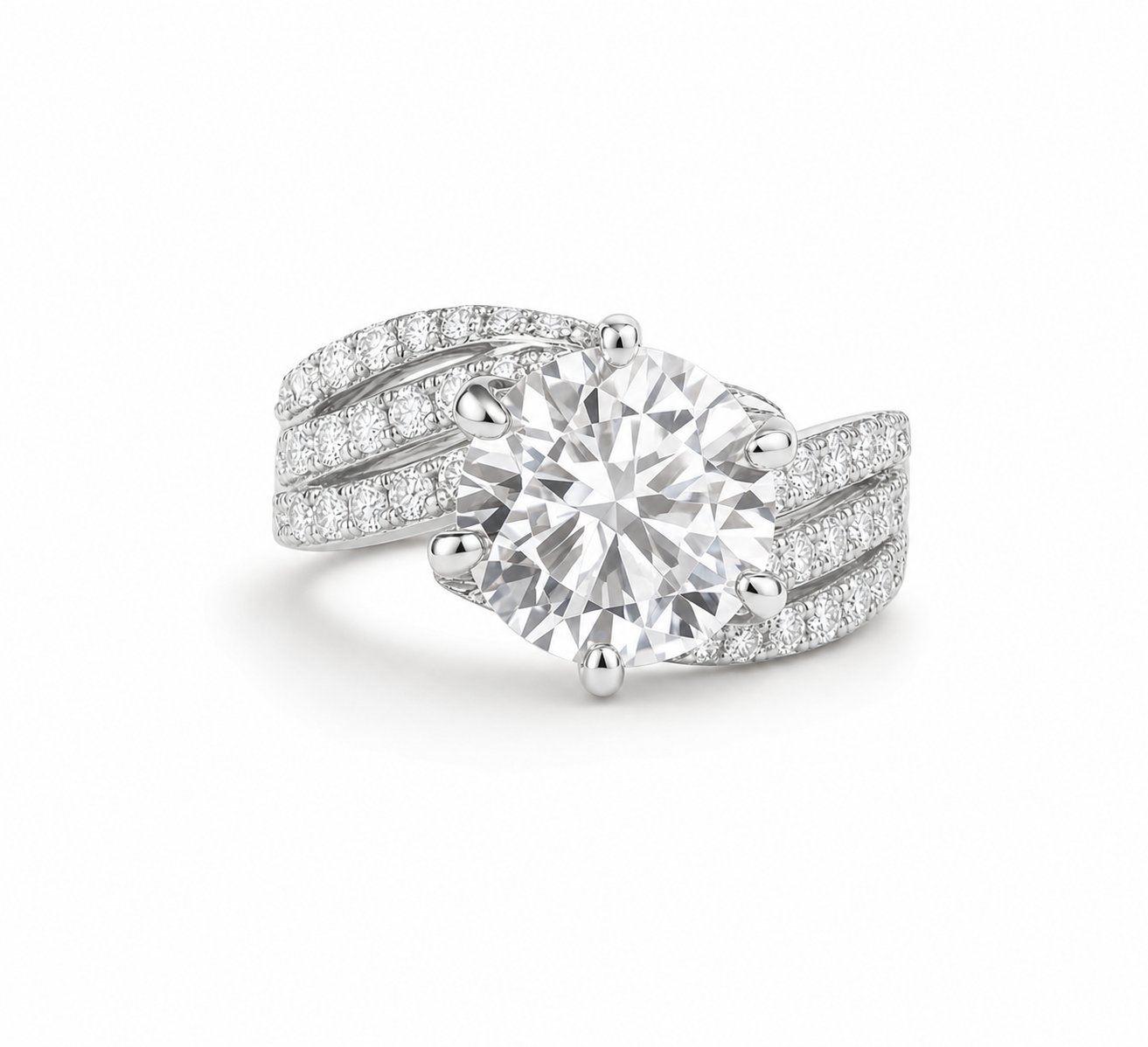 Empress Ring in 925 Sterling Silver